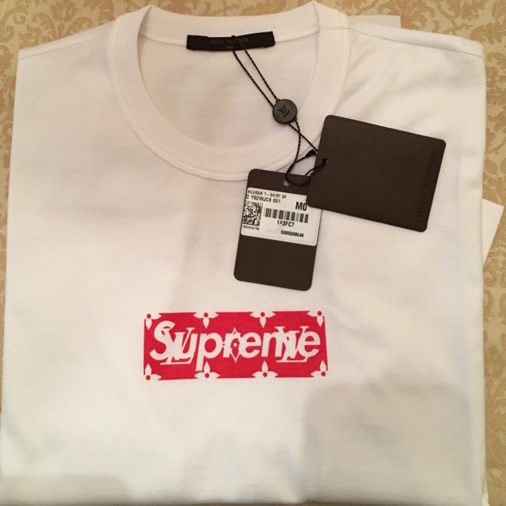 Louis Vuitton x Supreme Box Tee